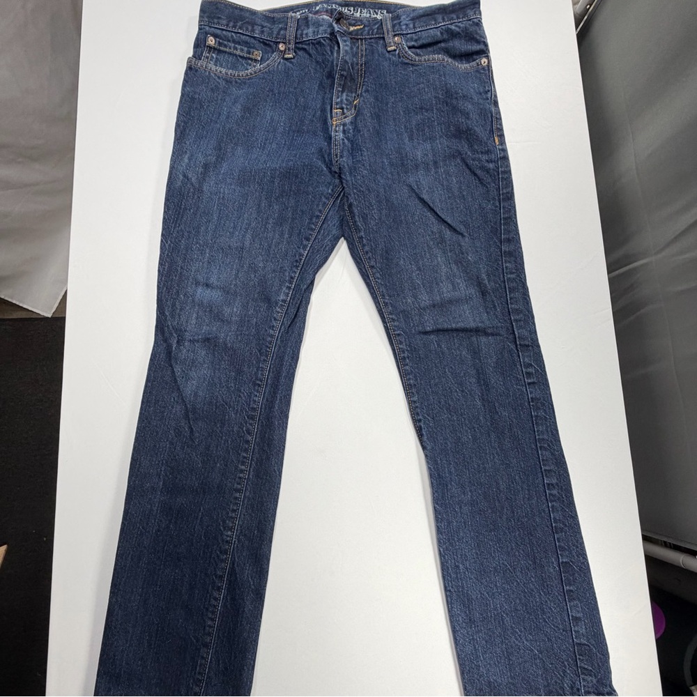 Old Navy Famous Jeans Blue Denim Mens 32x30 Straight Leg Casual